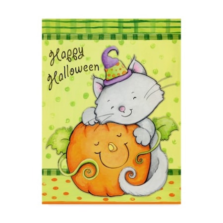 Valarie Wade 'Hugs And Pumpkin' Canvas Art,18x24